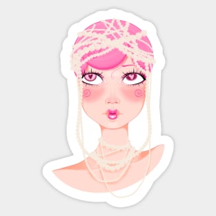 Pretty in Pink Sticker